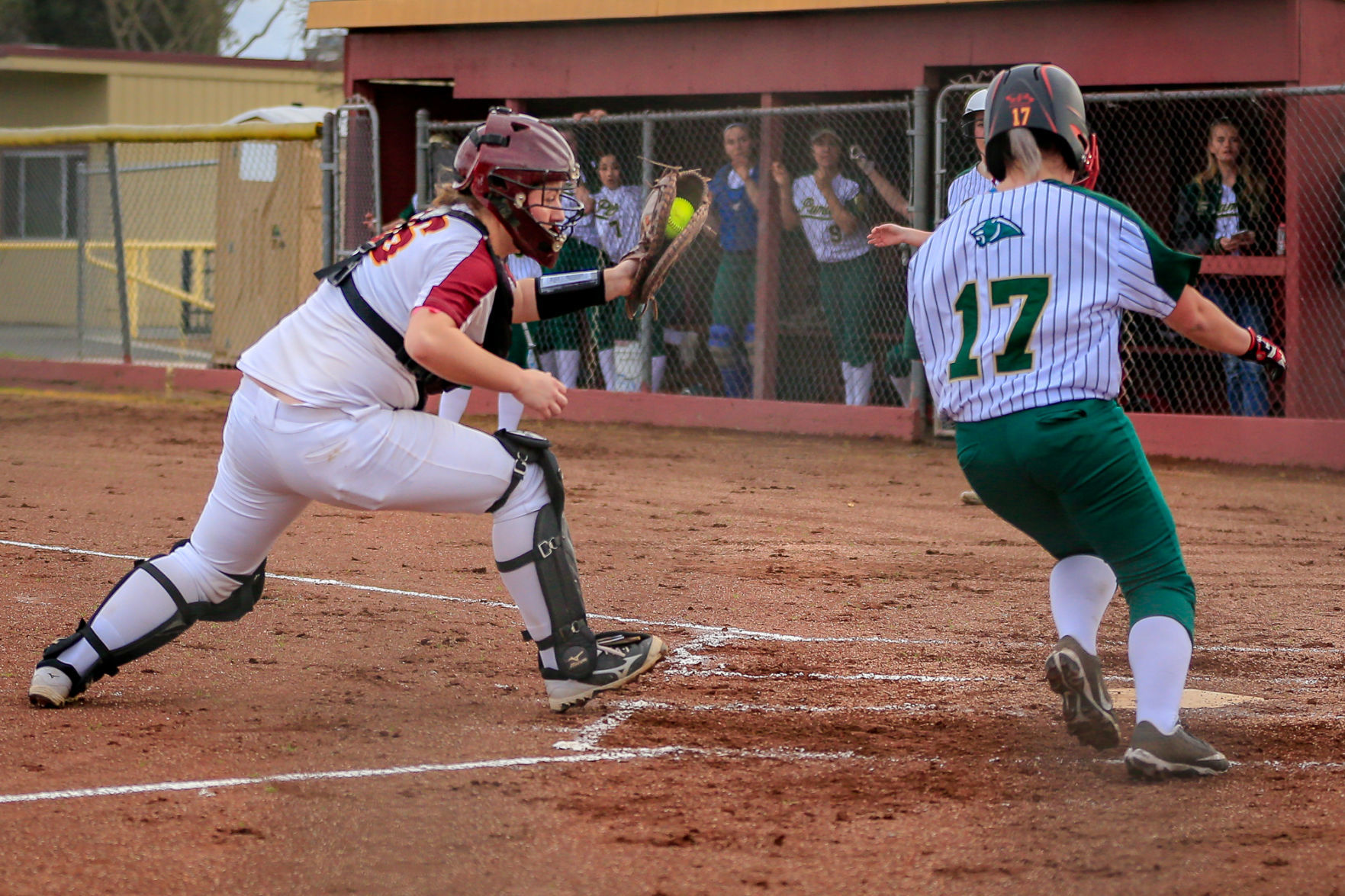 Vintage softball vs. Maria Carrillo